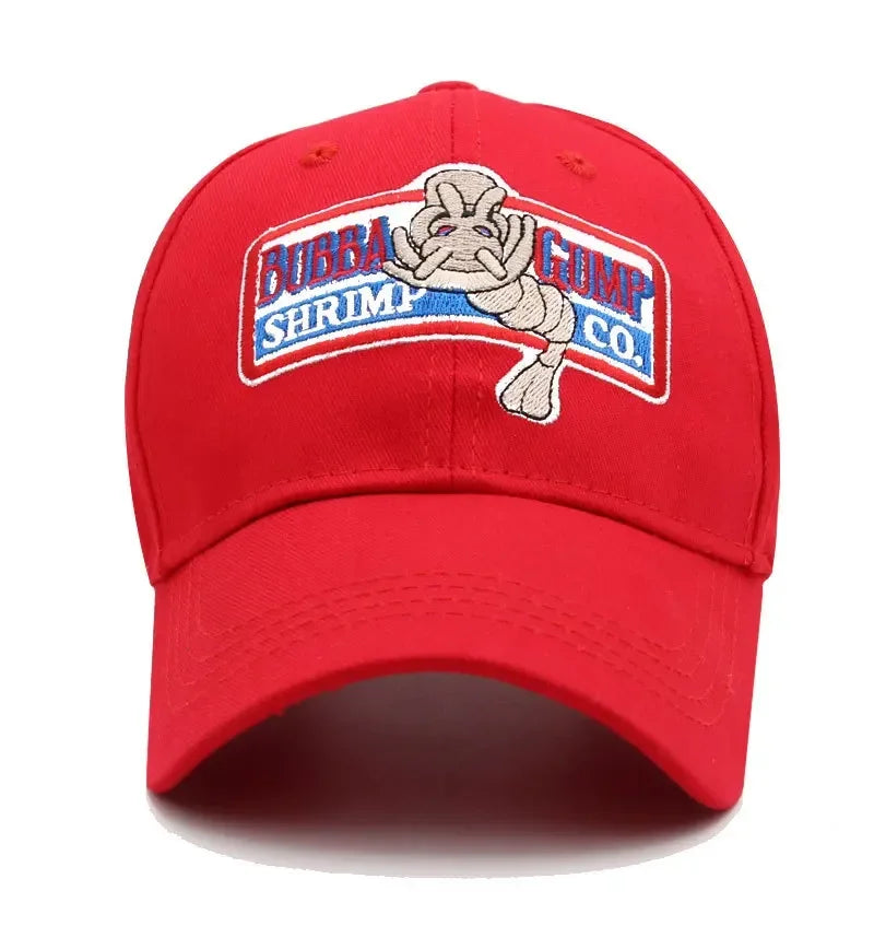 1994 BUBBA GUMP SHRIMP Baseball cap men women Sport hats Summer Cap Embroidered casual Hat Forrest Gump caps Costume wholesale