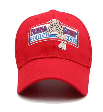 1994 BUBBA GUMP SHRIMP Baseball cap men women Sport hats Summer Cap Embroidered casual Hat Forrest Gump caps Costume wholesale