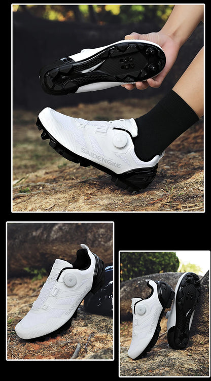 Unisex New Cycling Shoes Professional Lightweight Luxury Original Road Rubber MTB Racing Bicycle Fashion Bike Street Sports