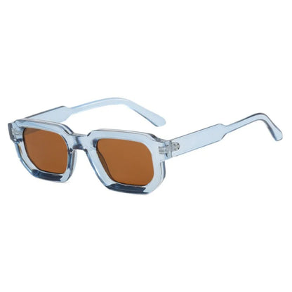 Ochelari de soare pătrați cu ramă mică, protecție UV, stil punk, pentru femei, cu imprimeu leopard, UV400, ochelari retro, pentru fotografie