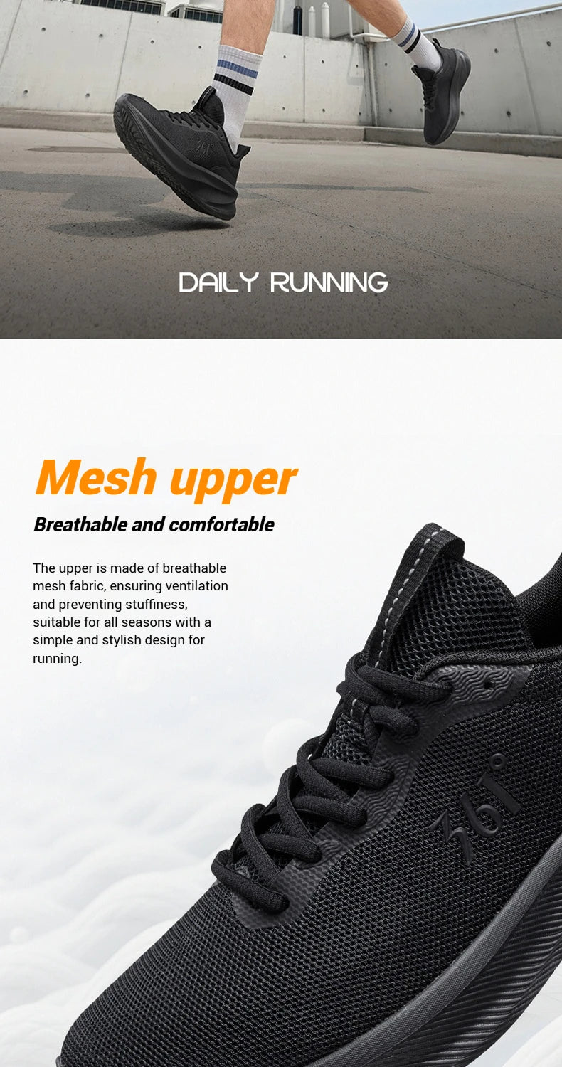 361 Degrees Fengye 5.0 Running Shoes Lightweight Wear Resistant Shock Absorbent Breathable Soft Soled Male Sneakers 672542210F