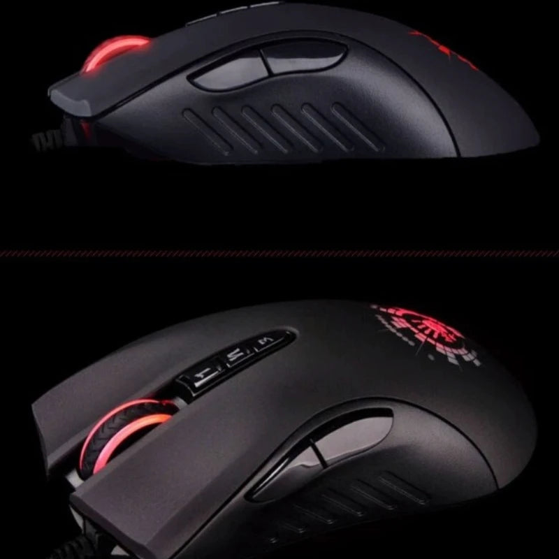 A4Tech Bloody A91 Wired Mouse One-Click Instant Macro Io1.1 Macro Drive Optical Engine 8 Programming Macro Gaming Mouse