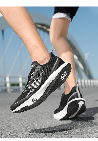 5.0 MIX Carbon Plate Running Shoes for Men and Women Racing Marathon Stable Rebound Shock-Absorbing Training Sneakers