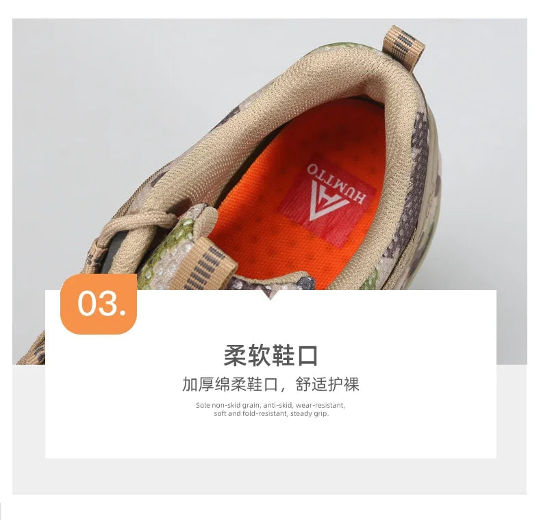 HUMTTO Herrenschuhe – rutschfeste, atmungsaktive Sport- und Sommer-Wanderschuhe für Herren, Outdoor, Luxus, Designer, Trekking, Klettern, Herren-Sneaker
