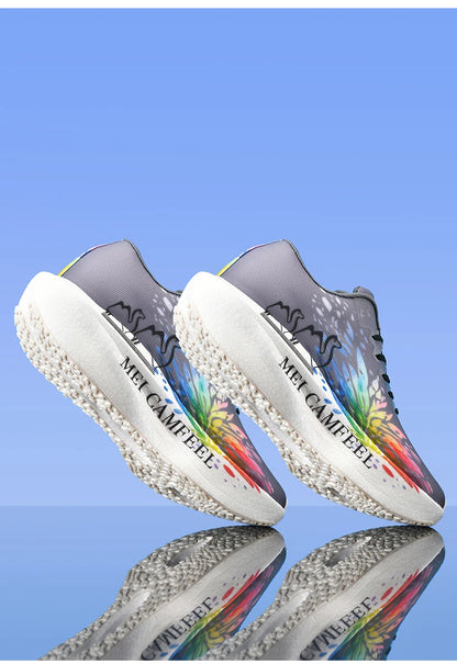 2026 New Eagle Pattern Running Shoes Carbon Plate Marathon Sports Shoes Ultra-Light Breathable Cushioning Training Running Shoes