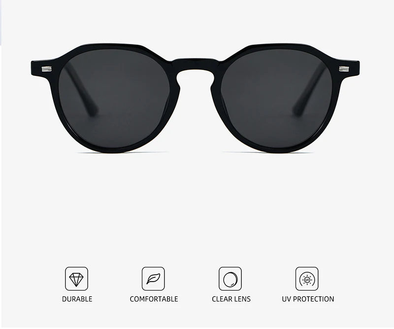 Ochelari de soare de modă Peekaboo TR90, UV400, pentru femei, verzi și maro, polarizați, pentru bărbați și femei, din acetat, unisex, stil de vară