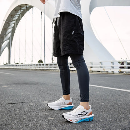 New Sports Shoes for Men & Women, Running Sneakers with Carbon Plate, Male Marathon Racing, Shock-Absorbing Athletics Training Shoes