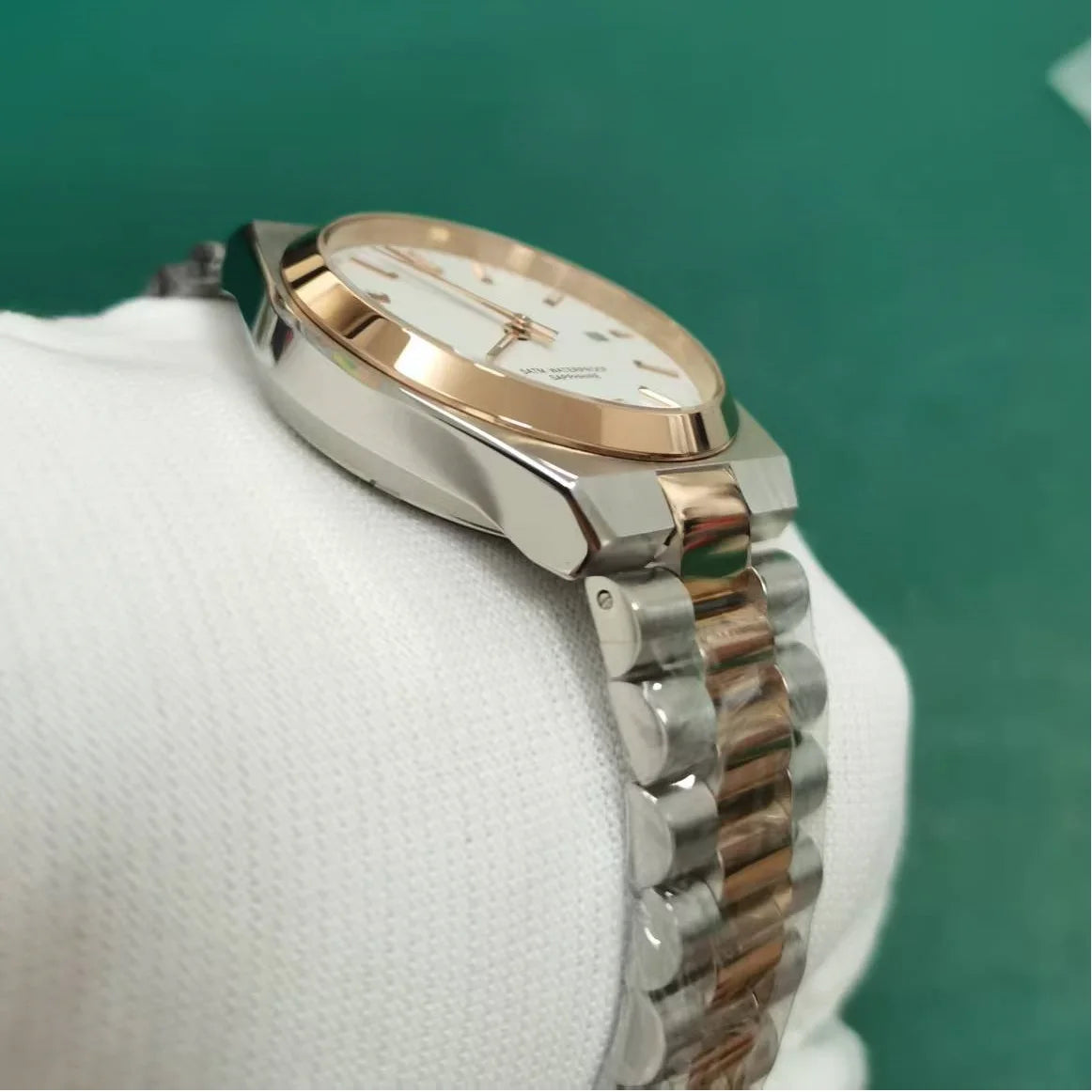 DD40MM Sapphire Crystal Stainless Steel Men Watch Japan Miyota Movement Waterproof Luxury Business Sport Men's Analog Wristwatch