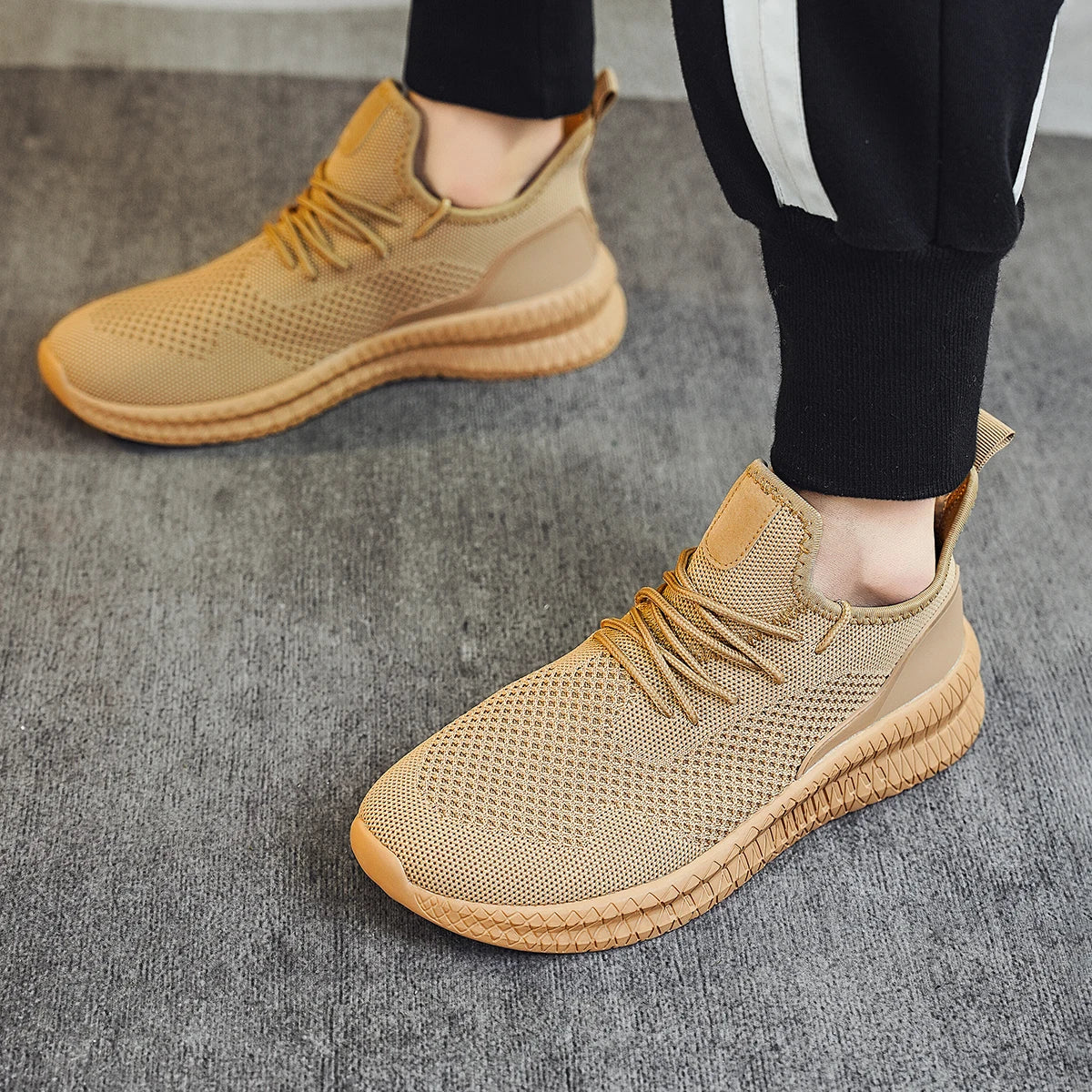 MAEDEF Wanderschuhe, Outdoor-Tennisschuhe, leichte, bequeme und atmungsaktive Freizeitsneaker für Herren