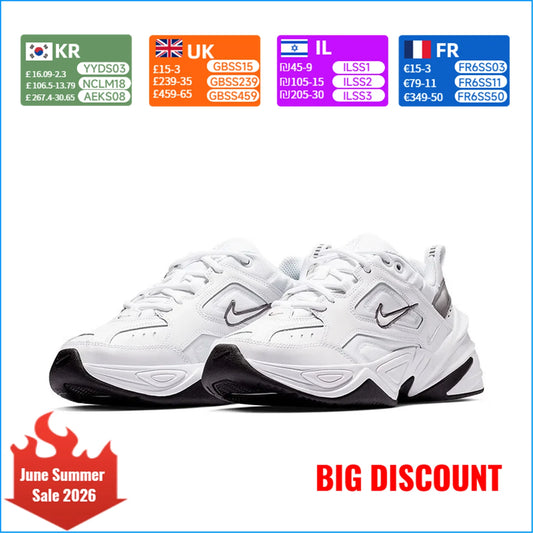 Nike M2K TEKNO Retro Slip-Resistant Durable Versatile Cushioned Dad Shoes Sports Shoes BQ3378-100