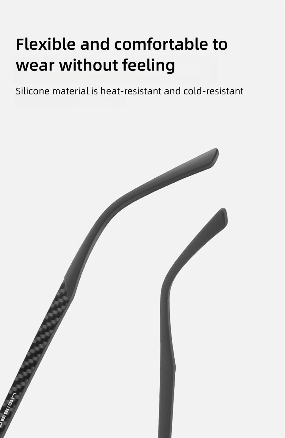 CAPONI Ochelari de soare cu vedere nocturnă de calitate superioară pentru bărbați și femei, ramă din fibră de carbon, ochelari pătrați, lentile UV400, ochelari de protecție BSYS28964