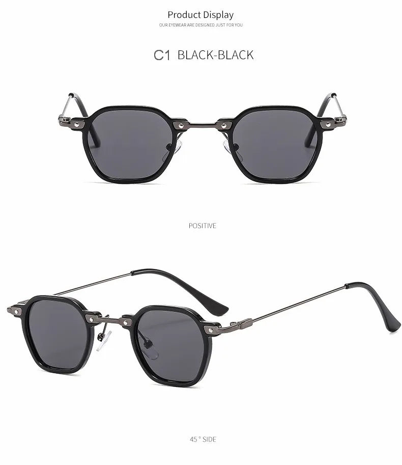 Ochelari de soare mici, pătrați, pentru călărie și condus, pentru femei și bărbați, de marcă, de designer, cu ramă metalică, ochelari de soare, Oculos De Sol, UV400