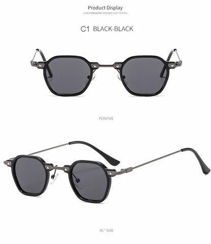 Ochelari de soare mici, pătrați, pentru călărie și condus, pentru femei și bărbați, de marcă, de designer, cu ramă metalică, ochelari de soare, Oculos De Sol, UV400