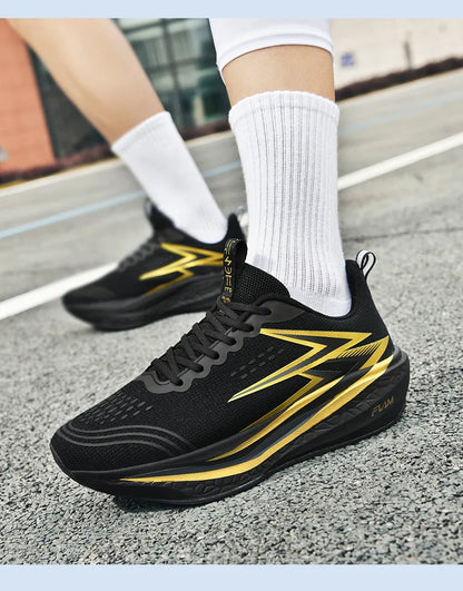 Sports Running Shoes Speciality Marathon Men Breathable Lightweight Carbon Board Women's Comfortable Athletic Nonskid Sneakers