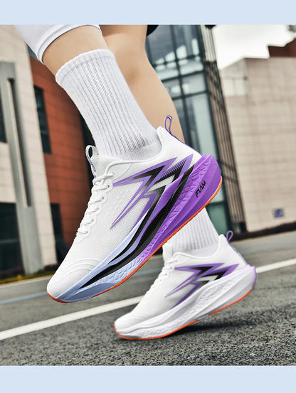 Running Shoes Carbon Plate Specialty Marathon Men's Sports Breathable Lightweight Women's Comfortable Athletic Non-slip Sneakers