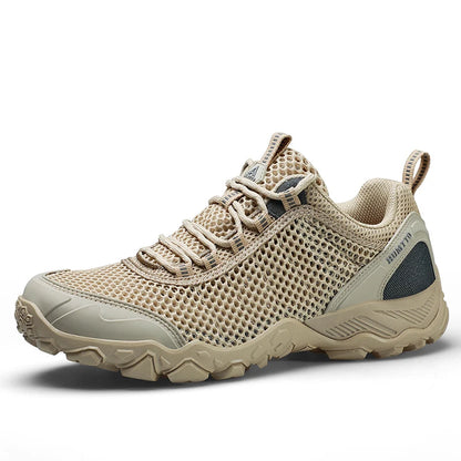 HUMTTO Herrenschuhe – rutschfeste, atmungsaktive Sport- und Sommer-Wanderschuhe für Herren, Outdoor, Luxus, Designer, Trekking, Klettern, Herren-Sneaker