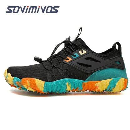 Men's Trail Running Shoes, Lightweight Athletic Zero Drop Barefoot Shoes Non-Slip Outdoor Walking Minimalist Shoes for Women