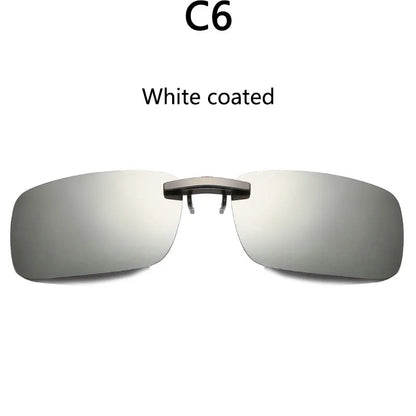 BOYSEEN Ochelari de soare polarizați cu clemă, lentile pentru vizibilitate zi și noapte la volan, unisex, sport, pescuit, ochelari pentru miopie, bărbați, femei, călătorii, activități în aer liber