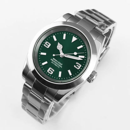 Custom Logo Luxury NH35 Watch for Women Men Watches 36MM/39MM Automatic Mechanical Wristwatches Sapphire Lume 10Bar Dive Reloj