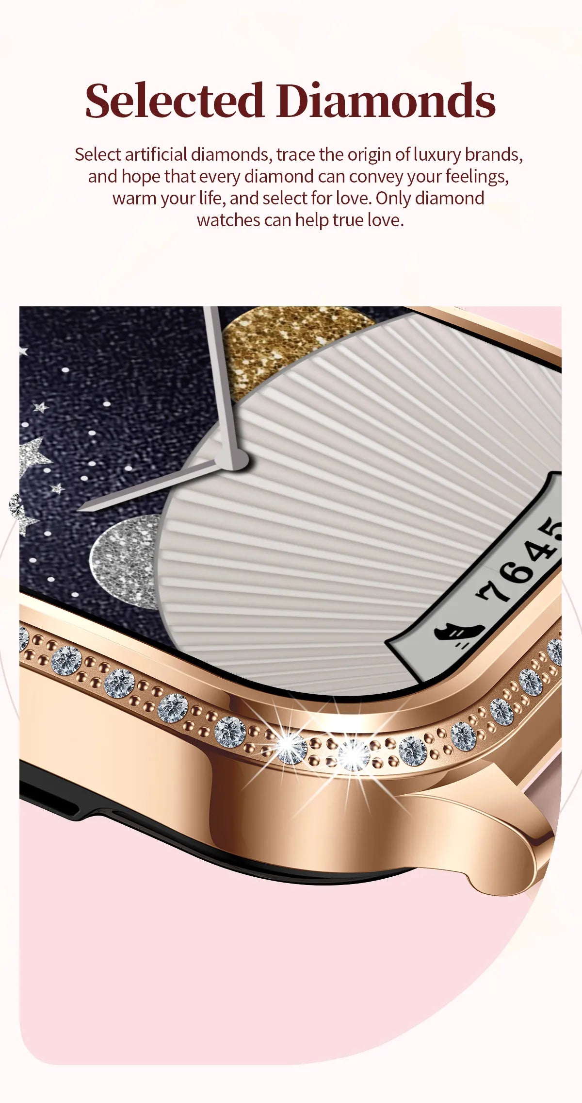 LIGE New Luxury Smart Watch Heart Rate Monitor Fashion Ladies Bracelet 2024 Bluetooth Call Smartwatch Womoen For Android IOS