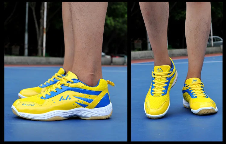 New Badminton Shoes Professional Competition Men and Women Unisex Sports Shoes Tennis Shoes Lightweight Table Tennis Sneakers