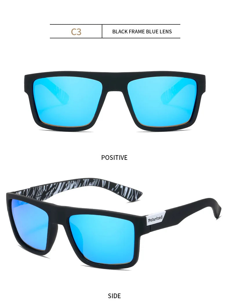 2022 Luxury Polarized Sunglasses Men Women Fashion Square Male Sun Glasses Vintage Driving Fishing Eyeglasses Sport Shades UV400