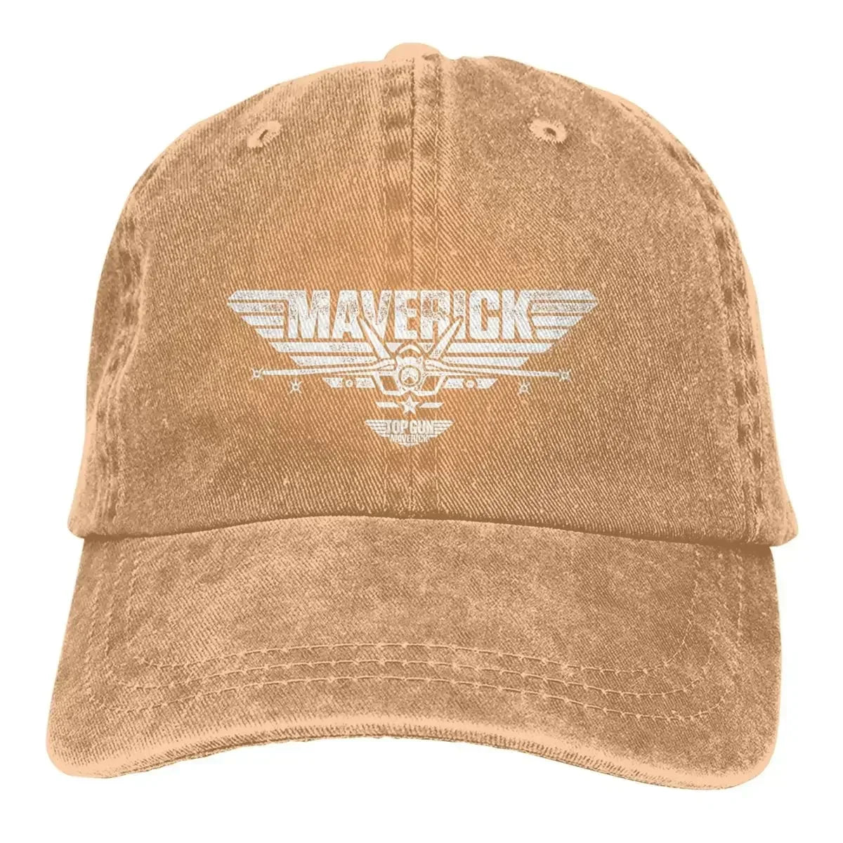 Multicolor Hat Peaked Men Women's Cowboy Cap Top Gun Maverick Centered Jet Logo Baseball Caps Personalized Visor Protect Hats