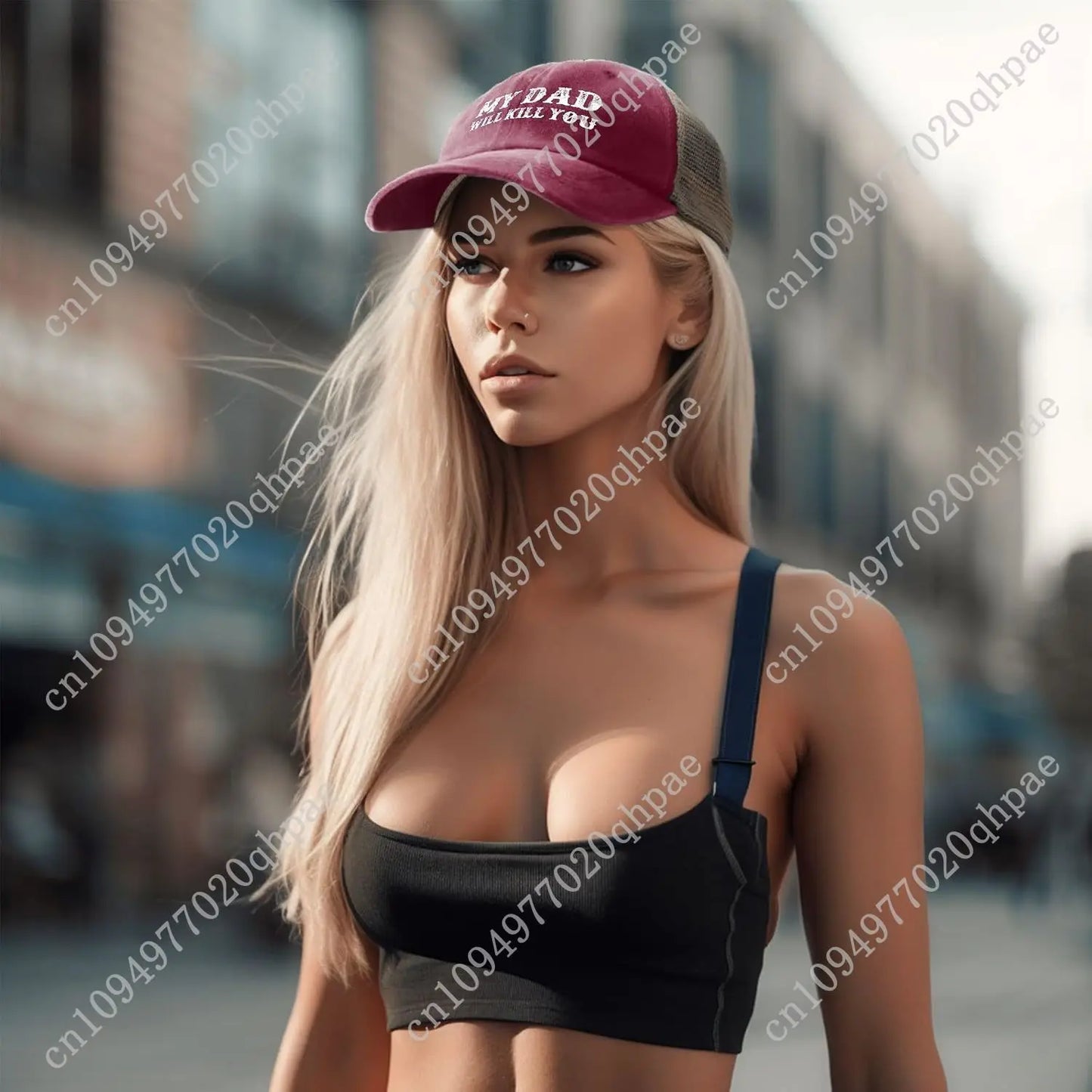 My Dad Will Kill You Hat Funny Trucker Hats Men Baseball Cap Funny Gifts