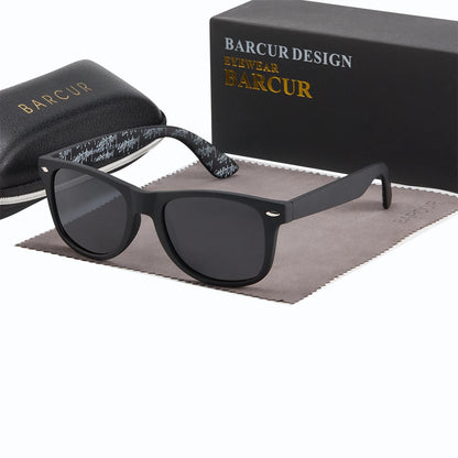 Ochelari de soare sport pentru bărbați și femei marca BARCUR, cu ramă ultra-ușoară din PC de înaltă calitate, protecție UV400, pentru activități în aer liber, conducere și ciclism