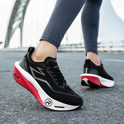 New Sports Shoes for Men & Women, Running Sneakers with Carbon Plate, Male Marathon Racing, Shock-Absorbing Athletics Training Shoes