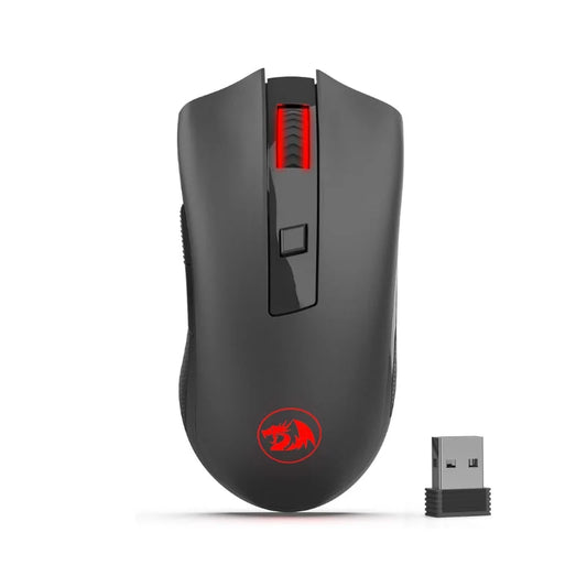 Redragon M652 Wireless Gaming Mouse, 2.4GHz Optical Wireless Mouse with USB Receiver, 5 Adjustable DPI Levels, Ergonomic Wireless Mouse for Gaming & Office