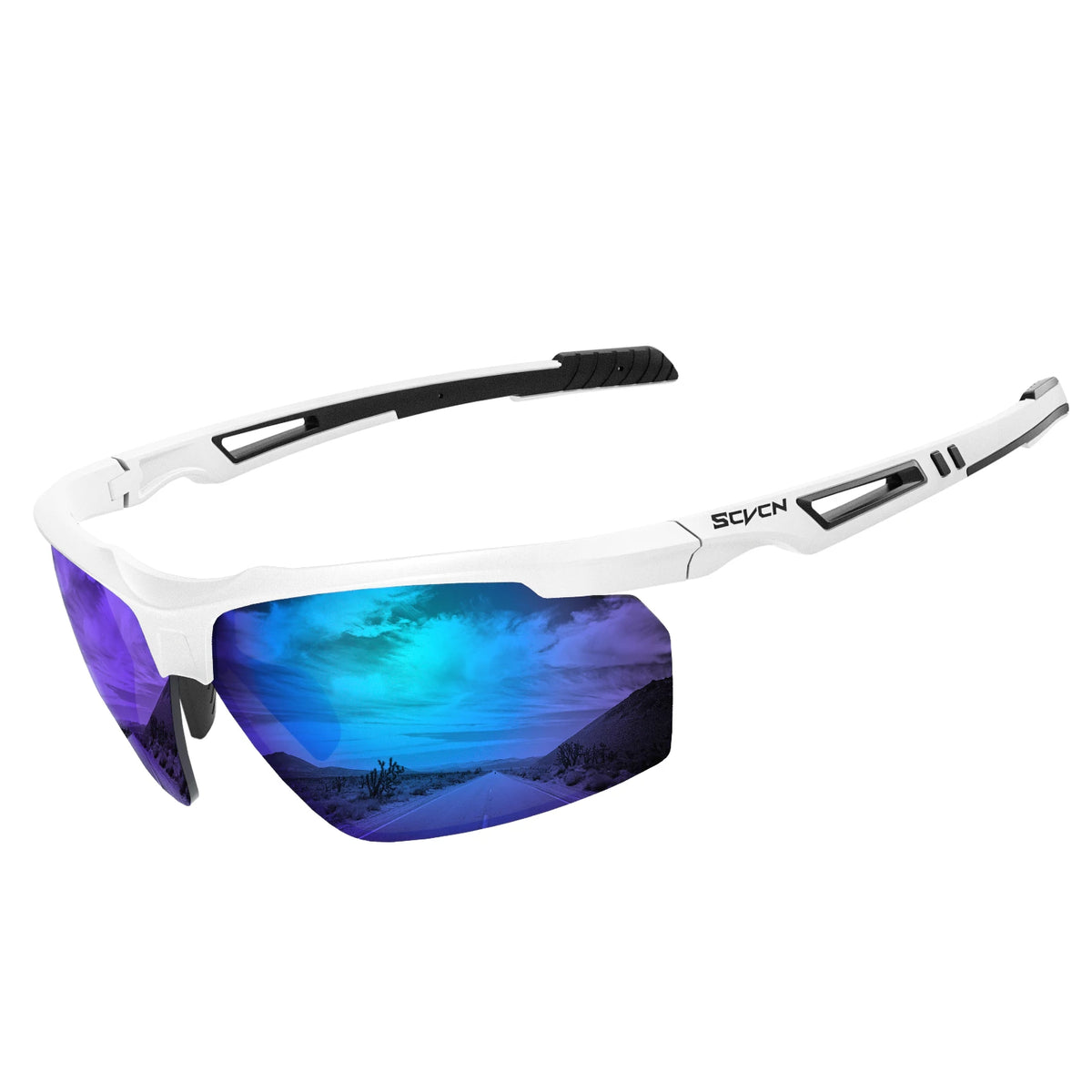 Ochelari de ciclism polarizați SCVCN, ochelari de soare pentru alergare, protecție UV, ochelari pentru ciclism sportiv, MTB, bicicletă de șosea, ochelari pentru femei, ochelari de protecție pentru ciclism