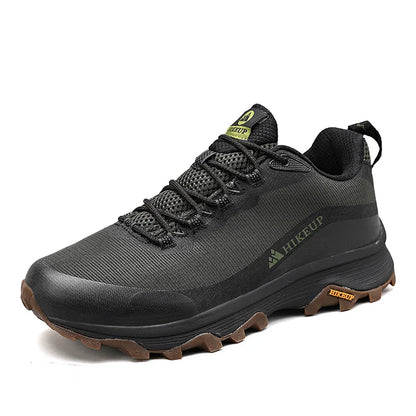 HIKEUP Outdoor Running Shoes Men Women Anti-Skid Hiking Camping Sports Trail Male Safety Footwear Comfort Trekking Sneakers