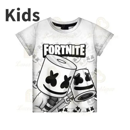 Camiseta 3D Red Jade Fortnite Anime Battle Royale para hombre, mujer y niños - Camiseta Pelly, regalo de cumpleaños para niñas y niños