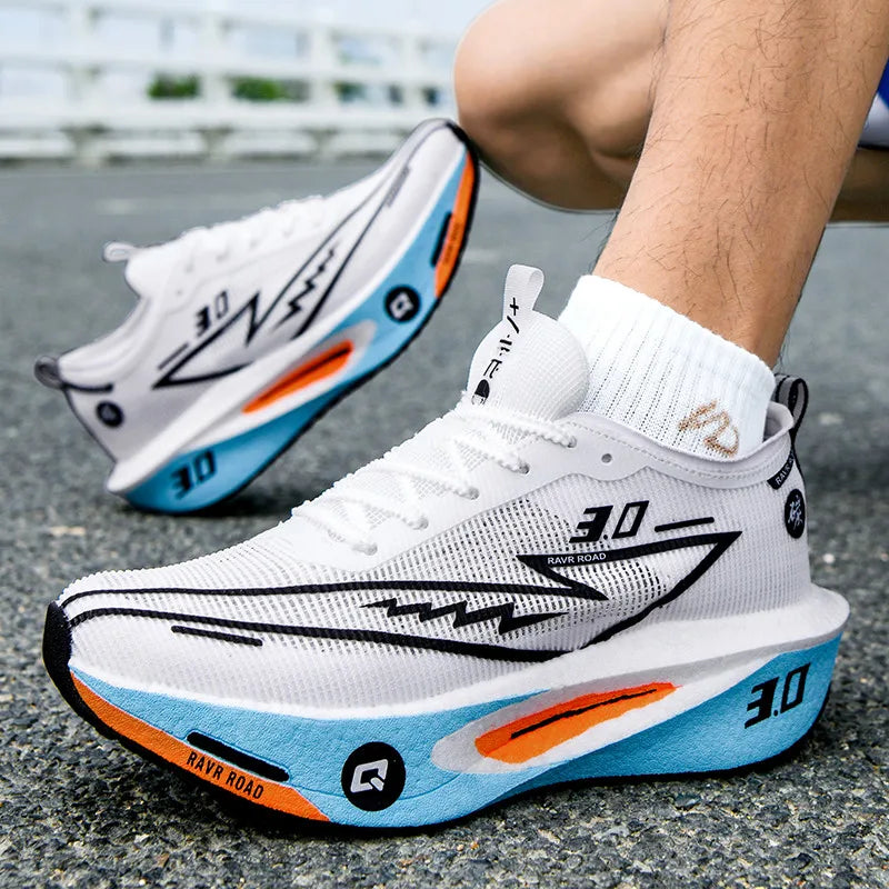 Mens Running Shoes 2025 New High-quality Jogging Shoes Cushioning Rebound Soft Sole Breathable Mesh Training Teenis Shoes Men