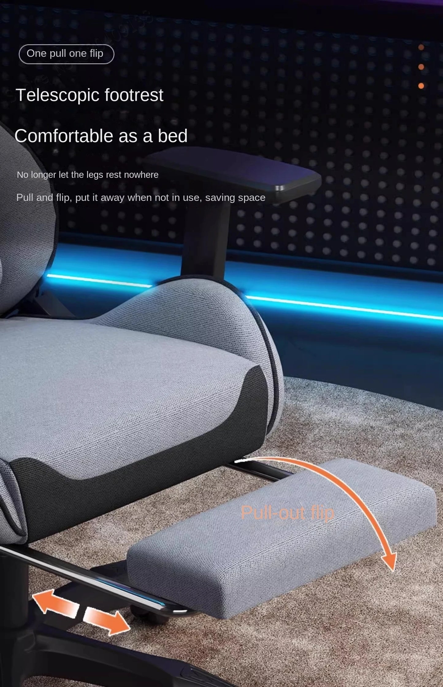 S6 Gaming Chair Comfortable Sedentary Ergonomic Adjustable Backrest Computer Chair Dormitory Lift Chaise gaming Live chair