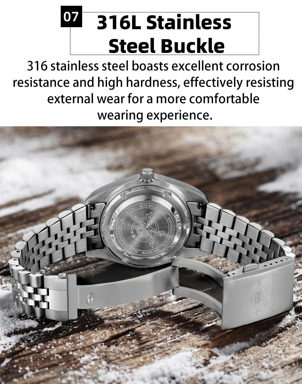 ADDIESDIVE NEW 39mm Men's Desert Texture Watch 200m Diver Sapphire Crystal AD2540 BGW9 Blue Luminous  Mechanical Automatic Watch