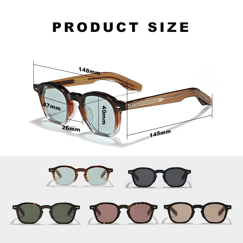 Ochelari de soare rotunzi de înaltă calitate, cu ramă din acetat, în nuanță de carapace de broască țestoasă, realizați manual, de designer, pentru bărbați și femei, pentru plajă, cu protecție UV400, care pot fi personalizați prin gravură
