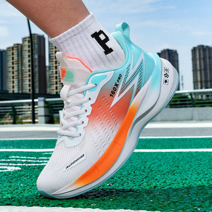 Specialty Marathon Running Shoes for Men Sports Breathable Lightweight Carbon Plate Women's Comfortable Athletic Non-Slip Sneakers