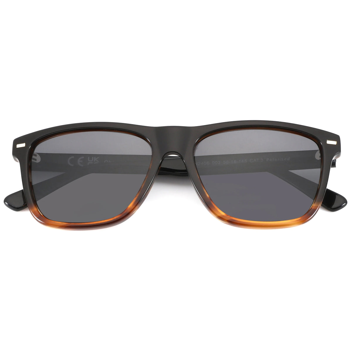 ZENOTTIC Ochelari de soare polarizați la modă, protecție UV400, ochelari de soare pătrați din acetat, design clasic, pentru femei și bărbați