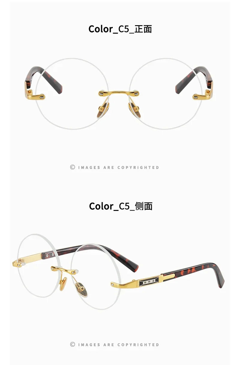 Ochelari de soare din rășină pentru bărbați, fără ramă, cu protecție UV400, ochelari de protecție stilată, ochelari de soare decorativi de vară