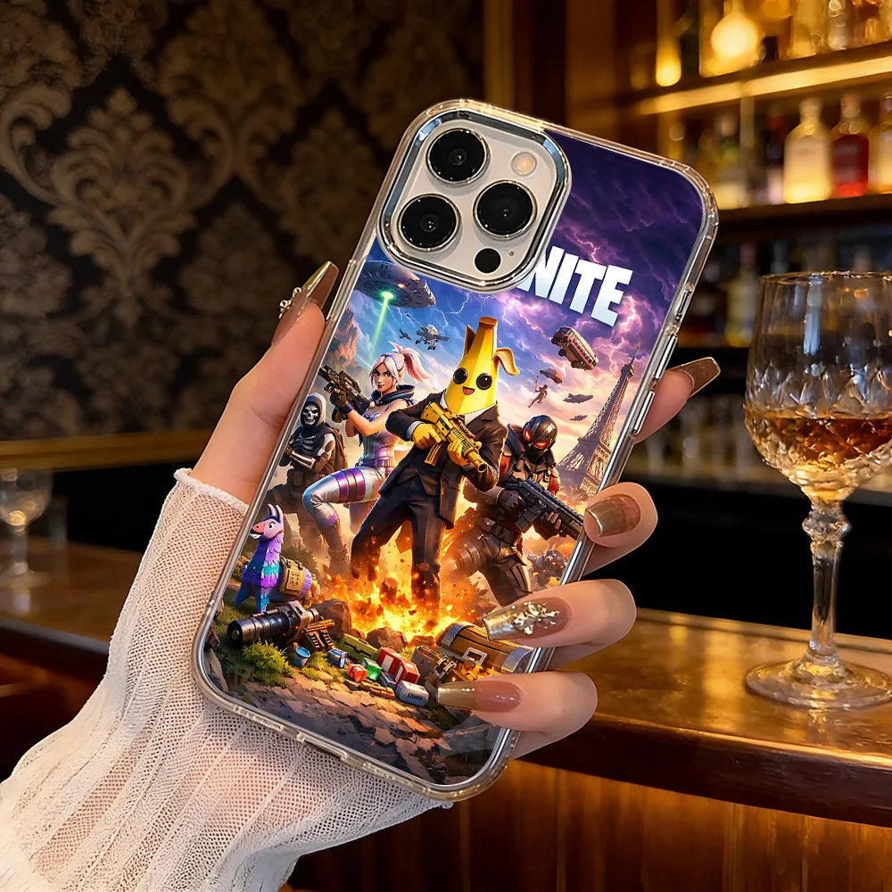 Game Fortnite Phone Case for Samsung Galaxy A57 A56 A36 A26 A06 A55 A35 A16 A54 A34 A25 A24 A15 A14 A05S A05 A73 A53 A33 4G 5G