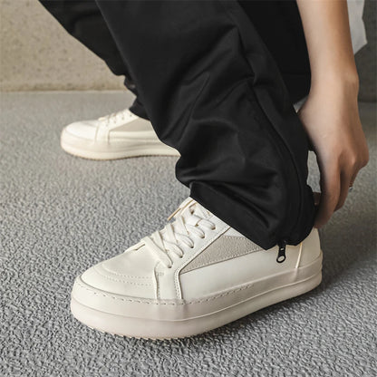 Men's Sneakers 2024 Autumn Fashion Light Street Style Breathable Trainers Casual Sports Gym Tennis Shoes