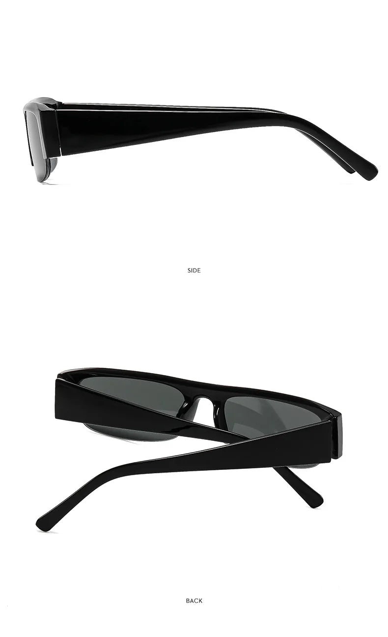 ochelari de soare vintage, mici, dreptunghiulari, cu jumătate de ramă, negri, cu lentile în degrade leopard, pentru femei, ochelari de soare la modă pentru condus