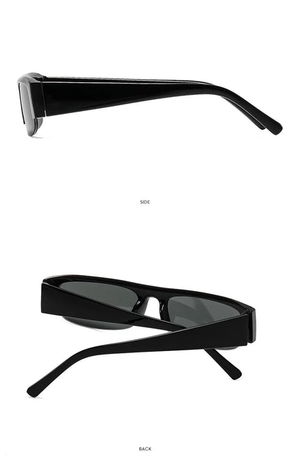 ochelari de soare vintage, mici, dreptunghiulari, cu jumătate de ramă, negri, cu lentile în degrade leopard, pentru femei, ochelari de soare la modă pentru condus