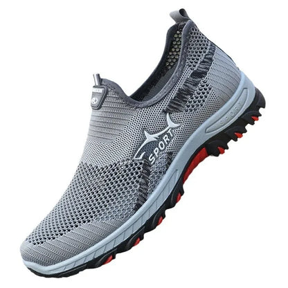 Zomerse herensneakers sportieve mesh herenschoenen ademende sportschoenen canvas lichtgewicht sneakers goedkope schoenen uitverkoop