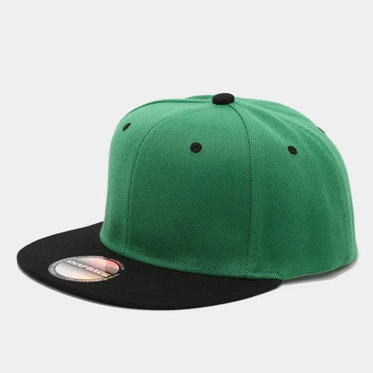 Hot Sale Cap Plain Snapback High Quality Adult Hip Hop Baseball Cap Men Women Outdoor Leisure Fashionable color blocked Hat