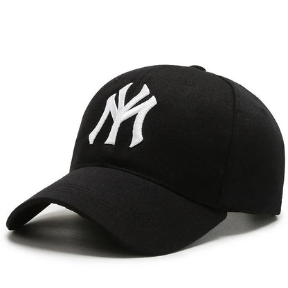 Fashion Baseball Caps Cotton Embroidery Letter Adjustable Unisex Hip Hop Trucker Hat Casual Snapback Cap Outdoor Sport Daily Cap
