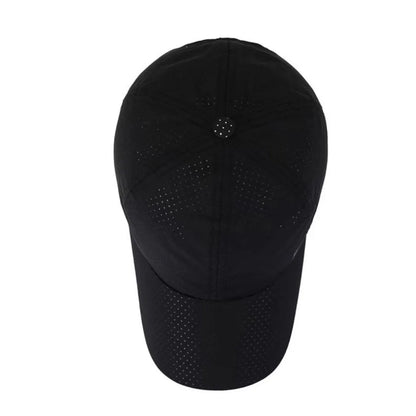 Solid Running Cap Thin Quick Drying Breathable Duck Tongue Outdoor Men's Women Sun Summer Fishing Visor Baseball Cap