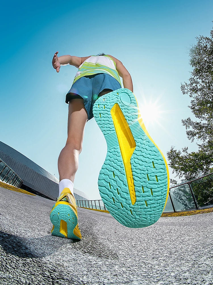 Men Running Shoes Carbon Board Speciality Marathon Sports Breathable Lightweight Women's Comfortable Nonskid Chunta Sneakers